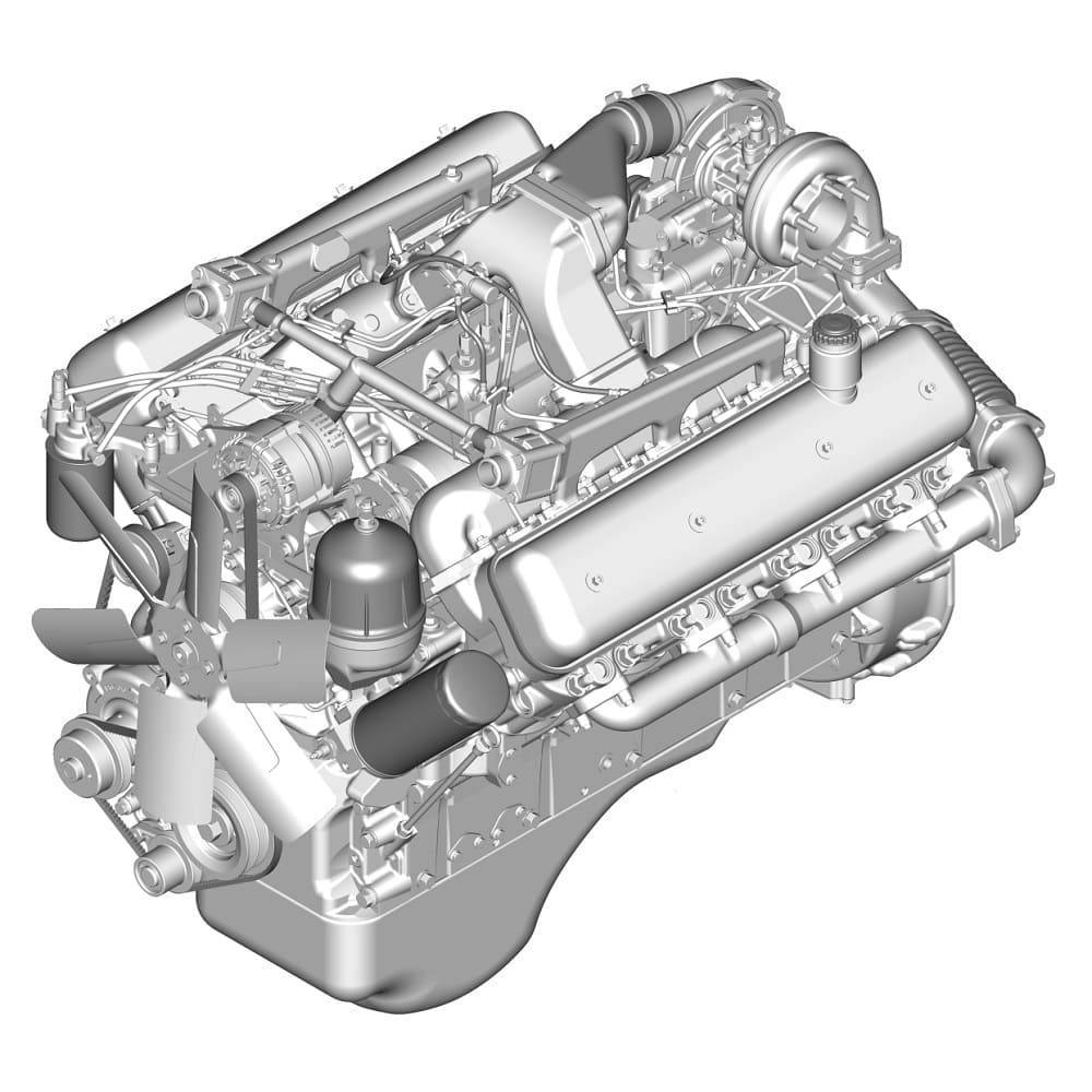 Двигатель 238ДК-1